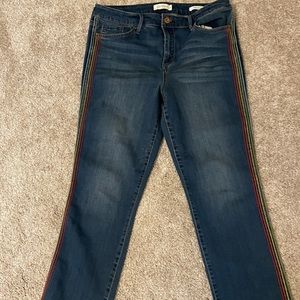 Jessica Simpson cropped jeans